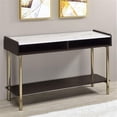 thumbnail image 3 of Steve Silver Carrie Walnut Finished 47" Wood Sofa Table, 3 of 4