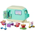 thumbnail image 4 of Peppa Pig Toys Peppa's Caravan Playset with 3 Figures, Preschool Toys for Ages 3+, 4 of 13