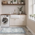 thumbnail image 4 of KUETH Kitchen Mats for Floor,Sets of 2 Non Slip Washable Persian Kitchen Rugs 20"x32"+20"x48", Kitchen Runner Rug with Waterproof for Hallway, Laundry, Bathroom and Bedroom, 4 of 6