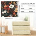 thumbnail image 6 of Yayeee 6 Pack Kitchen Dish Cloths for Washing Dishes Soft Absorbent Microfiber Towels, Red Flowers Pattern, 6 of 9