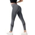 thumbnail image 2 of Domuza Celsior Anti Cellulite Compression 3D Leggings Women Butt Lifting Tummy Control Skinnify Resistance Band Yoga Pants Gray M, 2 of 6