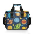 thumbnail image 2 of Cartoon Universe Planet Insulated Lunch Bag 15L Cooler Box for Women Men Work Camping Beach Travel, 2 of 7