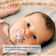 thumbnail image 2 of MAM Original Start Newborn Baby Pacifier, Best Pacifier for Breastfed Babies, 0-3 Months, Baby Girl, 4 Count, 2 of 5