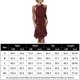thumbnail image 3 of Vestido ajustado con purpurina para mujer, elegante vestido midi sin mangas, elegante vestido de fiesta y club, 3 of 7
