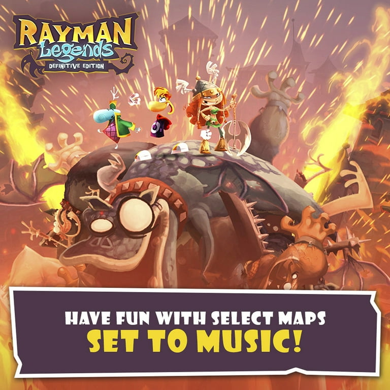  Rayman Legends Definitive Edition (Code in Box