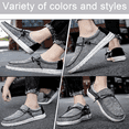 thumbnail image 3 of Casual Shoes Comfortable Lightweight Loafers Non-slip Walking Shoes, 3 of 6