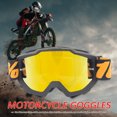 thumbnail image 4 of 377 Motocross Gafas de esquí Motocicleta Moto Dirt Bike Deportes al aire libre Gafas Ehuebsd Accesorios para autos y motos, 4 of 8
