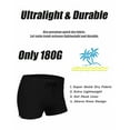 thumbnail image 6 of COOFANDY Mens Quick Dry Lightweight Square Leg Cut Trunks Swimwear, 6 of 6