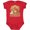 Red, variant on Inktastic Matthew 1:21 Nativity Scene the Greatest of All Boys or Girls Baby Bodysuit