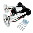 thumbnail image 1 of Kit de bocina de aire eléctrica para vehículos Premium Profesional Alto rendimiento 120dB 12 V, 1 of 9