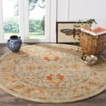 thumbnail image 2 of SAFAVIEH Antiquity Aloysius Oriental Wool Area Rug, Beige/Multi, 6' x 6' Round, 2 of 10
