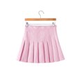 thumbnail image 3 of Falda Plisada ActiveWear Atlético Skorts High Cinte Pink Rosa XS Sunnimix Mini faldas de cintura alta, 3 of 7
