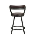 thumbnail image 2 of Topline Home Furnishings Counter Height Swiveling Chair, 2 of 4