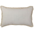 thumbnail image 3 of Coussin décoratif à franges solides hometrends, 3 of 3