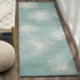thumbnail image 2 of SAFAVIEH Soho Fiesta Geometric Runner Rug, Light Teal/Multi, 2'6" x 8', 2 of 9