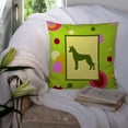 thumbnail image 3 of Carolines Treasures CK1050PW1414 Pharaoh Hound Decorative   Canvas Fabric Pillow 14Hx14W multicolor, 3 of 4