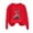 B-Red, variant on CLOISE Womens Crewneck Sweatshirt Graphic Halloween Fleece Lining Trendy Pullover Pumpkin Long Sleeve Tops Fall Winter Slim Outfits for Daily Wear Black XL