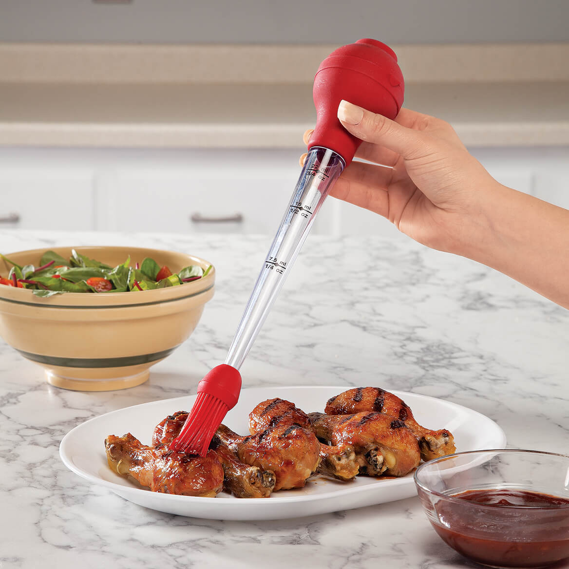 Multi Function Turkey /& Barbeque Baster Set by Chefs Pride