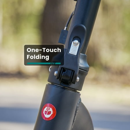 GoTrax - G4 Commuting Electric Scooter w/ 25mi Max Operating Range & 20 Max Speed - Black