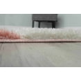 thumbnail image 5 of 4D Shaggy Rug Hand Carved Plush Thick Modern Contemporary Abstract For Living Room Bedroom 6483 (2'6"x7'9" Runner,Pink), 5 of 7