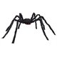 thumbnail image 1 of Halloween Spider Black & Hairy - Juguete de broma gigante para decoración del hogar (150 cm) Likrtyny Para estrenar, 1 of 7