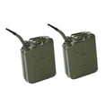 thumbnail image 3 of 2 piezas Tank de combustible Auto Combustible Can Multipurpose Portable de 20 litros Combustible Can Jerry Can For Motorcycle ATV UTV Trucks Boating, 3 of 9