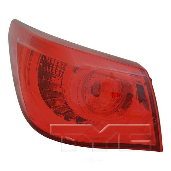 TYC 11-6650-00-9 Capa Certified Tail Light Assembly Fits select: 2014-2015 INFINITI Q50 BASE/PREMIUM/SPORT