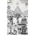 thumbnail image 2 of High Degree Symbols From The Book The Freemason By Eugen Lennhoff Published 1932 Poster Print, 2 of 2