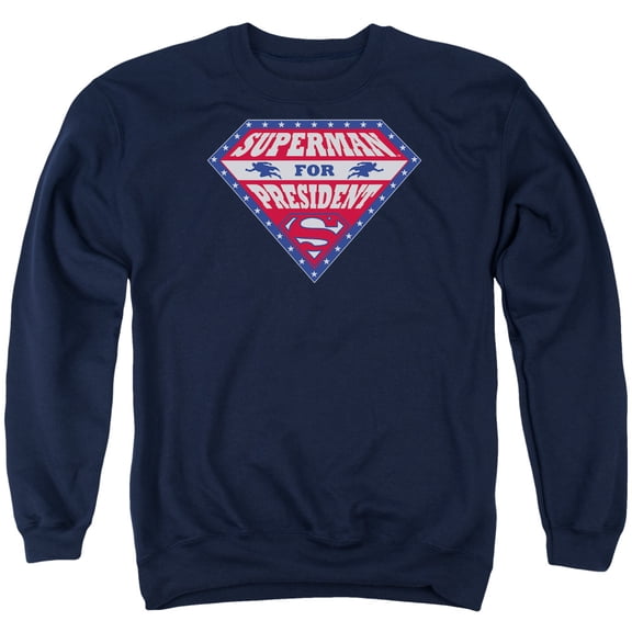 Superman - Superman For President - Crewneck Sweatshirt - Large