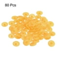 thumbnail image 3 of Screw Cap Covers, 80 Pack 11.8x3.3mm Plastic Screw Decoration Cover, Light Orange, 3 of 5