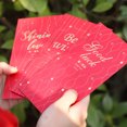 thumbnail image 3 of CIMAXIC Anniversaire 36 Pcs Enveloppes Cadeaux Style Chinois Mode Rétro Rouges pour Nouvel An Anniversaire Mariage Chinois (Rouge), 6.69"X3.54"X0.08 Pouces, 3 of 4