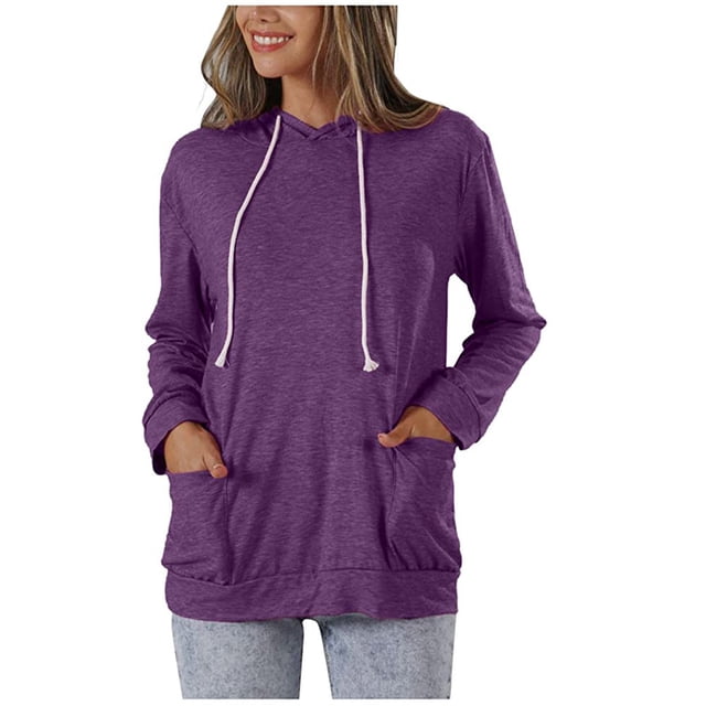 Moda mujer sólido manga larga cómodo transpirable o-cuello camisa Tops Fridja ghj987+5191