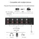thumbnail image 4 of Audio Splitter 1 in 4 Out RCA L/R Aux Stereo Audio Splitter 1X4 Audio Distributor Compatible With PC DVD Speake -CDSX, 4 of 5