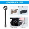 thumbnail image 3 of Luz ambiental de techo LED, proyector de luz de estrella para coche con activación por sonido por USB, luz de techo LED decorativa romántica para coche, 3 colores, 9 efectos de iluminación, Plug and P, 3 of 5