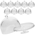 thumbnail image 5 of Monyance Mini Cake Domes 10pcs Cake Stand Cupcake Display Wedding Party Decor(1.18X1.18X1.18Inches), 5 of 10