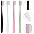 thumbnail image 3 of HLONK 8pcs Extra Toothbrush Micro-Nano Manual Toothbrush Floss Bristle Oral Care, 3 of 7