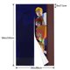 thumbnail image 4 of Cortina de puerta con dibujos animados de Scooby Doo, para dormitorio, cocina, cortinas opacas, cortinas de privacidad para puerta, decoración del hogar, 2 paneles, 34" x 56", 4 of 7