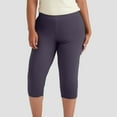 thumbnail image 2 of Leggings for Women Plus Sizes High Waisted Activewear Pants Stretchy Sports Athletic Capri Workout Leggings, 2 of 4