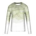 thumbnail image 4 of TIMIFIS T-Shirts pour Hommes à Imprimé Graphique à Manches Longues T-Shirt à Imprimé Hauts Quotidiens Basique Élégant Col Rond-Yellowfall, 4 of 5