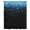 Teal, variant on Orange Red Sparkles Sheer Curtains 45 Inches Long, Black Gradient Glitter Modern Simple Light Filering Curtains, Breathable Simi Curtain Privacy Drapes for Kitchen Bathroom Window Treatment