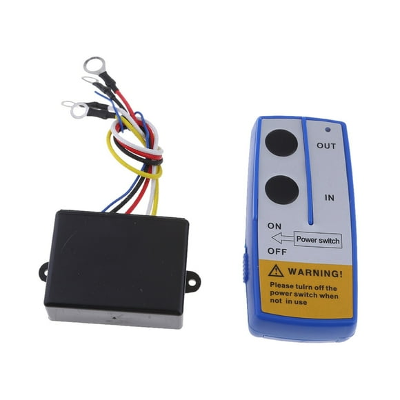 Wireless Winch Trailer Remote Control Kit 12V for Truck ATV - 50 Feet ,Easy to Install