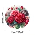 thumbnail image 3 of HELLOYOUNG Valentine’s Day Metal Tin Sign Round Wall Art Whimsical Man Cave Decor for Home Garden Patio Bar Rustproof Vintage Look, 3 of 11