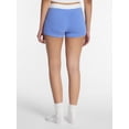 thumbnail image 3 of No Boundaries Cloud Core Sleepwear Boxer Shorts, 2'' Inseam, Women’s and Women’s Plus XXS-3X, 3 of 5