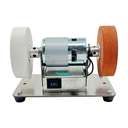 Grinder Motor Micro Coarse And Fine Polishing Electric Grinding Wheel Grindig Stone 100W Double Grinder Machine Artifact Table ,High-Quality Motor