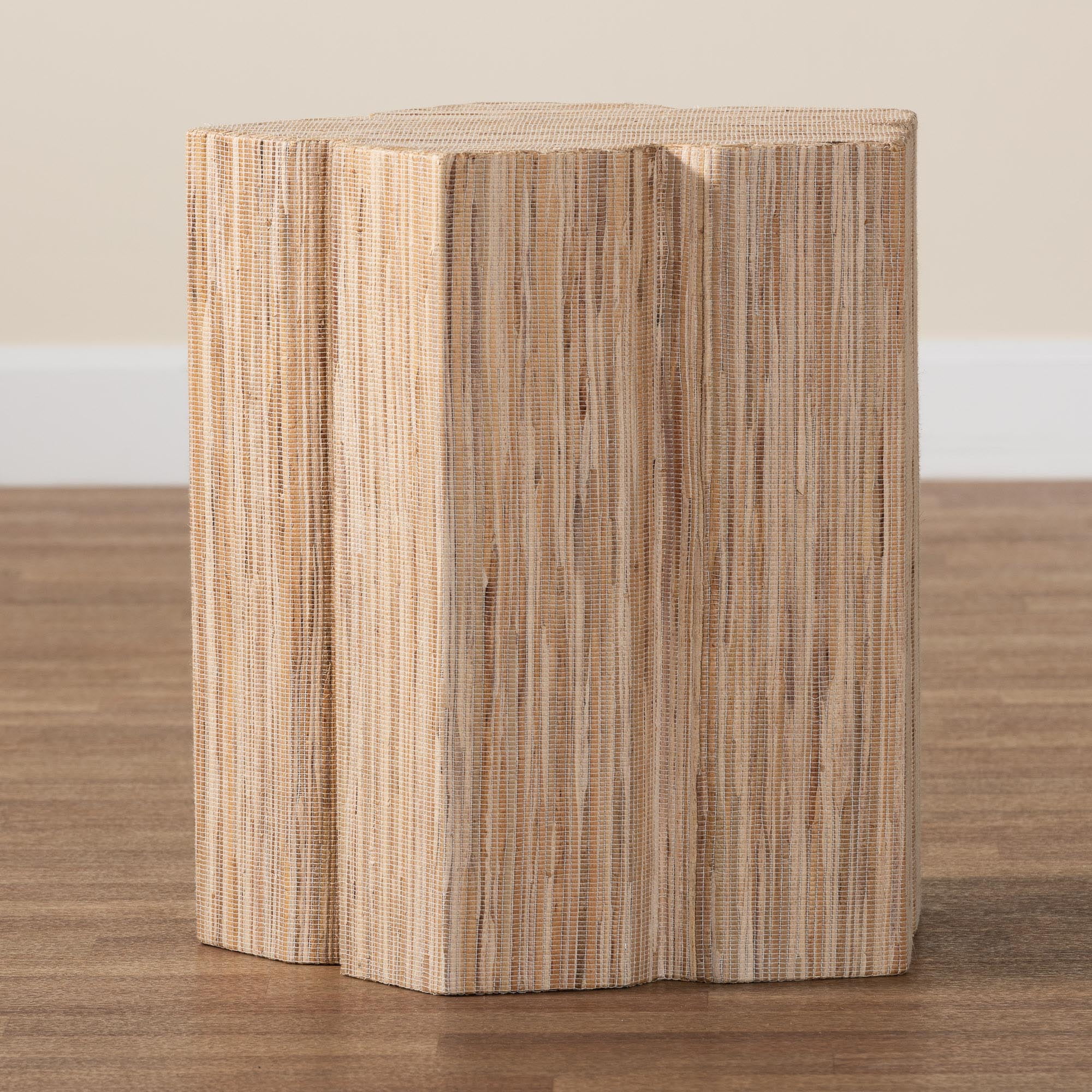 bali & pari Janeth Boho End Table, Natural