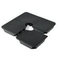 thumbnail image 2 of ZYPPP 4-Piece Patio Umbrella Base Stand Heavy Duty Cantilever Offset Square, 2 of 8