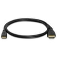 thumbnail image 2 of Cmple - Micro HDMI to HDMI Cable 3ft, Micro HDMI Cable Male to Male 4k Camera HDMI Cables for Capture Card, Video Camera, Action Camera, Pocket Camera - Black, 2 of 3