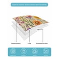 thumbnail image 5 of Quilts Queen Size, Vintage Spring Floral Soft Comforter Bedding Set for Bed, Summer Botanical Pastoral Flowers Lightweight Quilted Bedspread with Pillow Cover(2 Pieces) for All Season, 90x96 Inch, 5 of 6