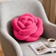 thumbnail image 4 of Cojín Decorativo para Respaldo de Sofá Tejido a Mano con Estampado de Rosas, 4 of 6