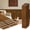 Teak, variant on 18Pack WPC Wainscoting Panels, 48.2 x 6.2 Inches Accent Slat Wall Panels for Interior Wall Decor, Fluted Paneling for Living Room, TV Background, Office, Bedroom (Oak)